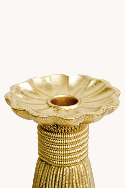 Castiçal Natalino em Resina Tamanho M