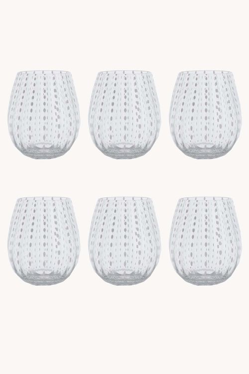 Conjunto de Copos em Vidro 6 Peças