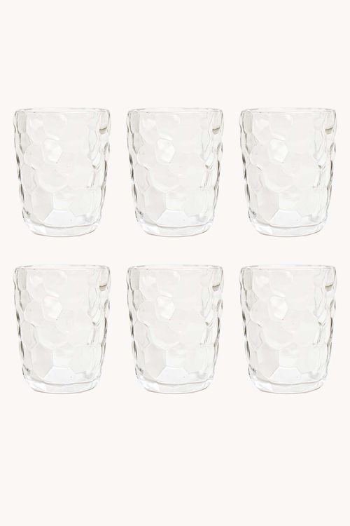 Conjunto de Copos em Vidro 6 Peças