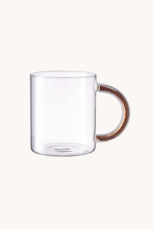 Conjunto de Canecas em Vidro Borossilicato 350ML 2 Peças