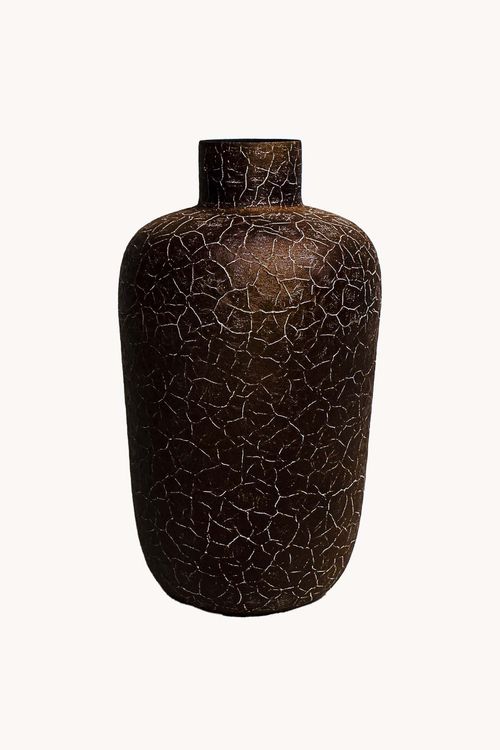 Vaso Decorativo em Metal Tamanho  M