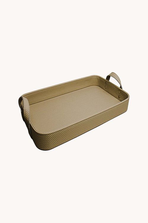 Bandeja Decorativa com Revestimento em Pu
