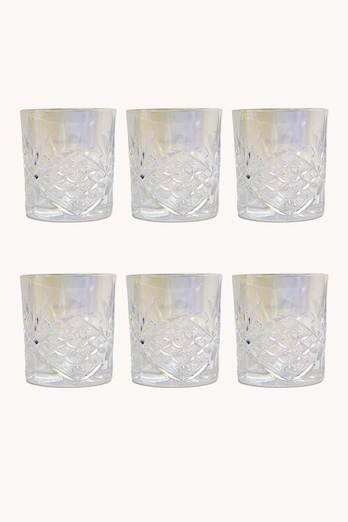 Conjunto de Copos Dublin em Vidro 6 Peças 320ML