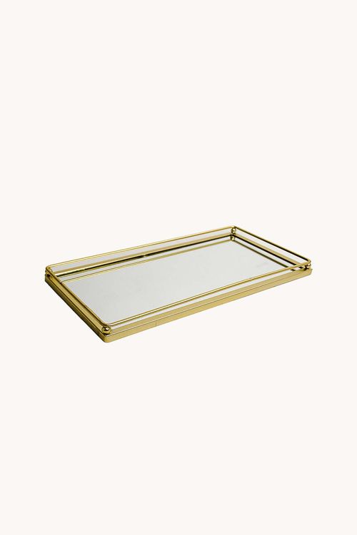 Bandeja Decorativa em Metal