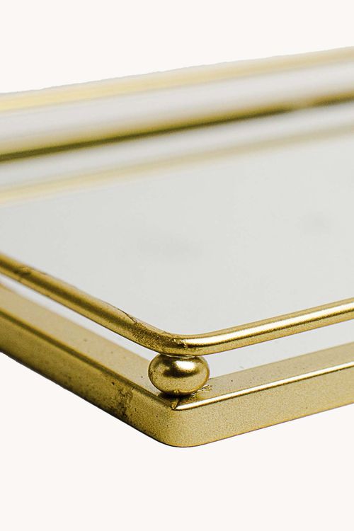 Bandeja Decorativa em Metal