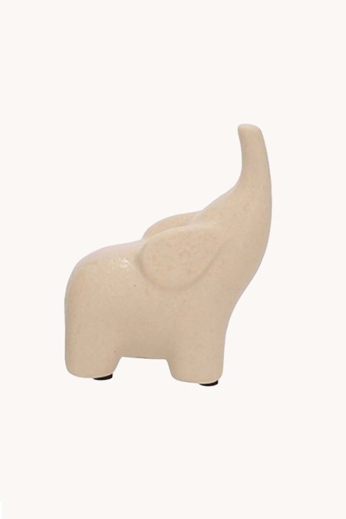Elefante Decorativo em Cerâmica