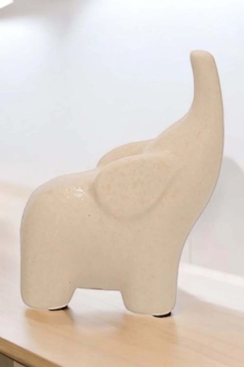 Elefante Decorativo em Cerâmica