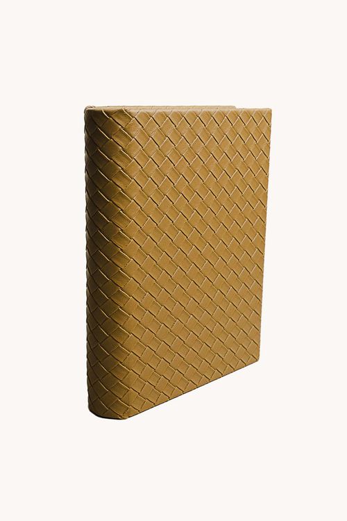 Livro Caixa Decorativo com Revestimento em Pu