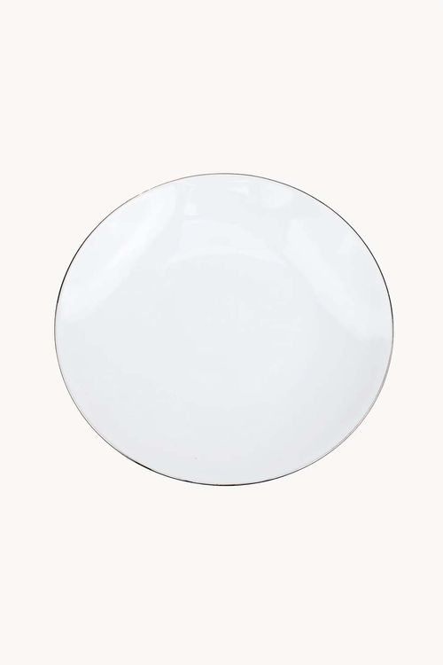 Prato Sobremesa Atena em  Porcelana