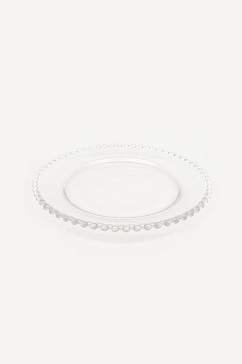Conjunto de 6 Pratos para Sobremesa em Vidro