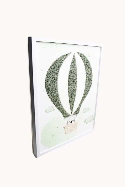 Quadro Balão 3D em Madeira