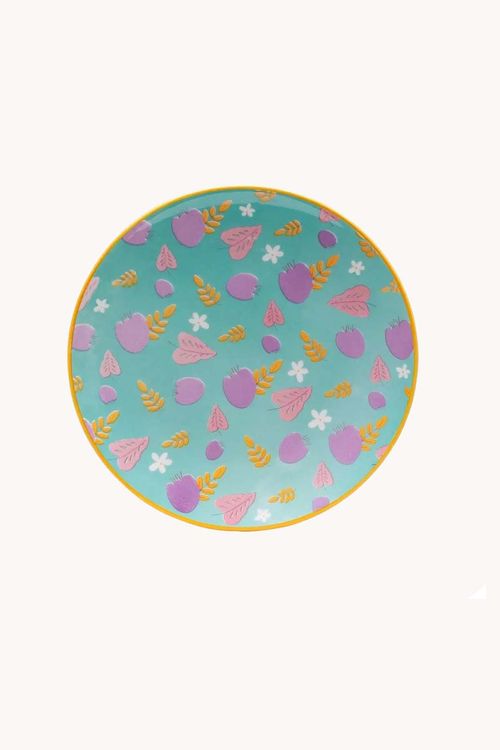 Prato de Sobremesa  em Porcelana
