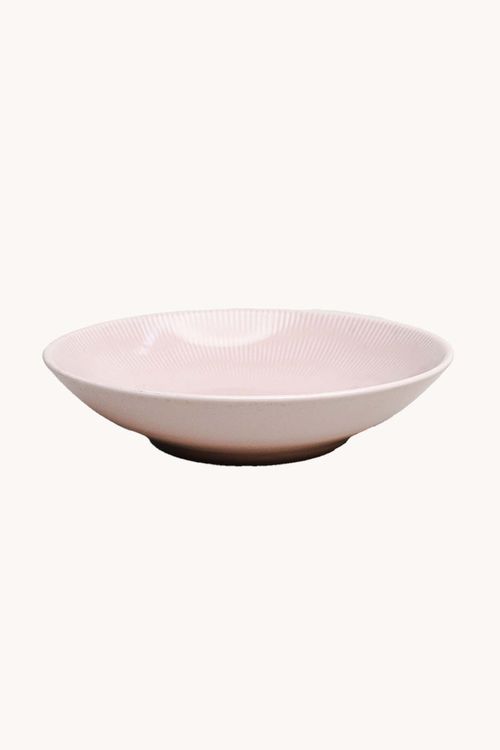 Prato Fundo Fractal Shell em Porcelana