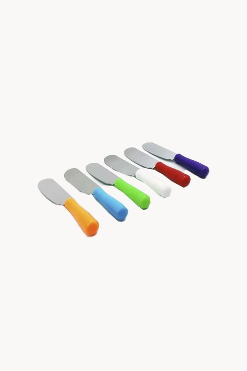 Conjunto de Espátula em Aço Inox 6 Peças
