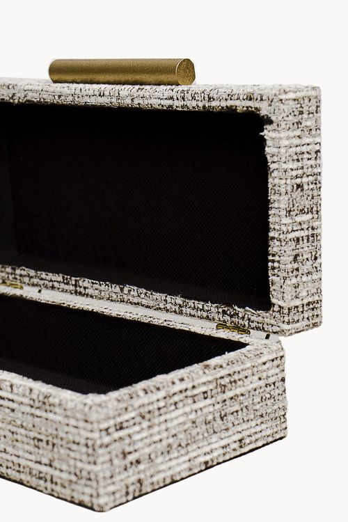 Caixa Decorativa com Revestimento em Pu