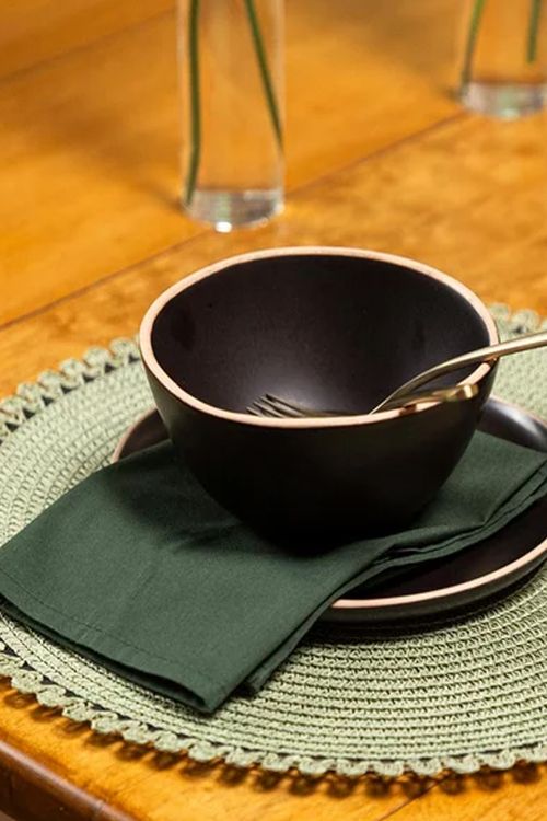 Conjunto de Guardanapo Home em Algodão 4 Peças