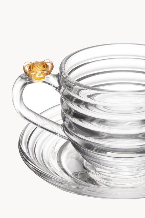 Xicara de Chá Little Bee em Cristal 200Ml