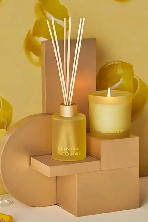 Vela Limoncello Decorativa em Parafina