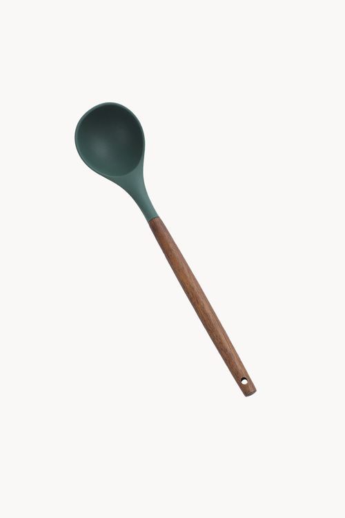 Concha Pratic Chef em Silicone com Cabo em Madeira