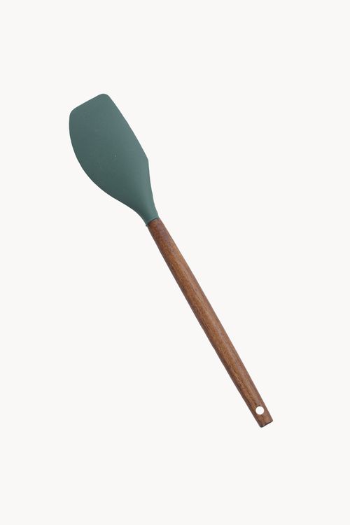 Espátula Pratic Chef em Silicone com Cabo em Madeira