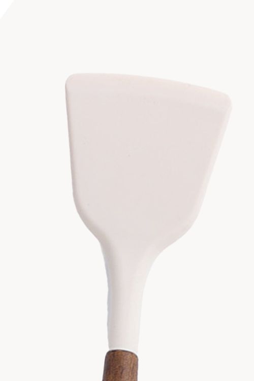 Espátula Pratic Chef em Silicone com Cabo em Madeira