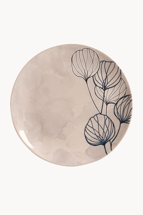 Prato Raso Coup Stoneware New Blue
