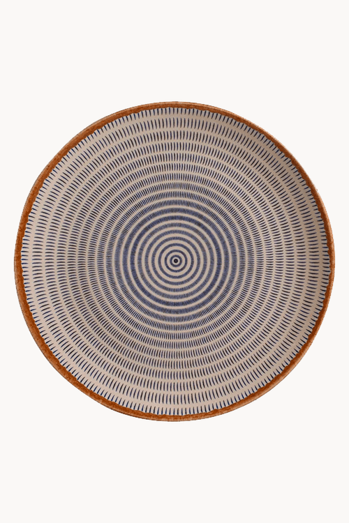 Prato Raso Coup Stoneware New Asteca