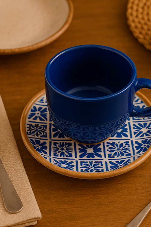 Xícara de Chá Coup Stoneware New Asteca 220ml