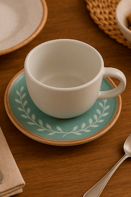 Xícara de Chá Coup Stoneware New Mediterrâneo 230ml