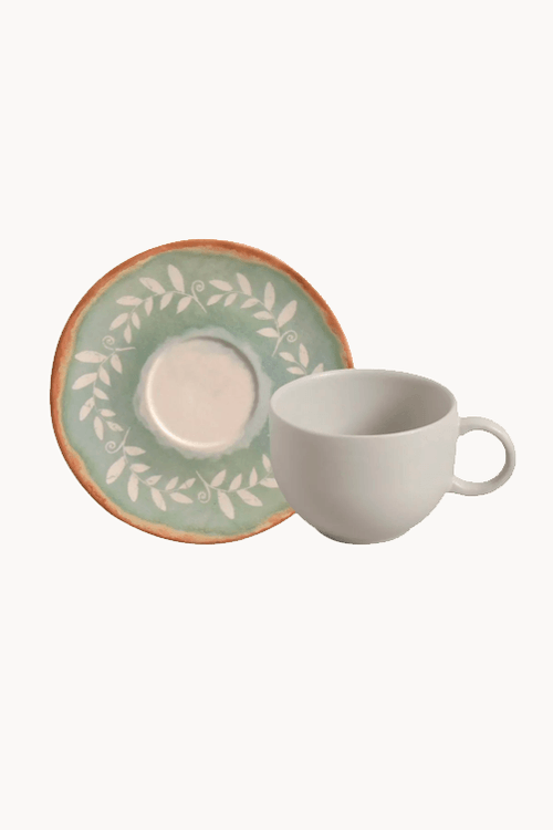 Xícara de Chá Coup Stoneware New Mediterrâneo 230ml