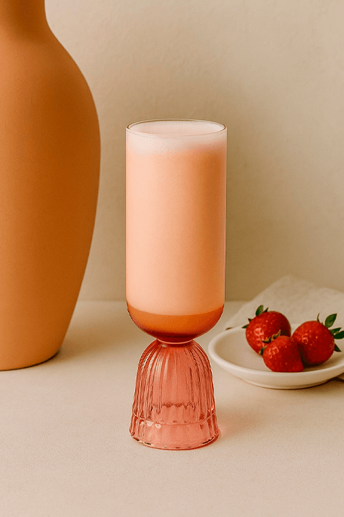 Taça Champanhe Rosa e Ambar 270ML