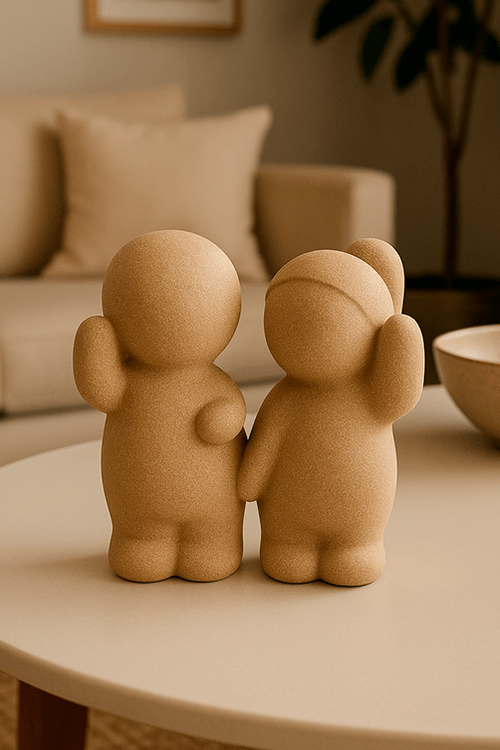 Casal Decorativo em Dolamita