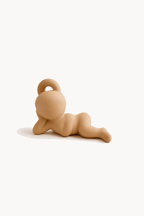 Escultura Menina Deitada em Dolamite