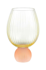 Copo Amarelo com Base Laranja