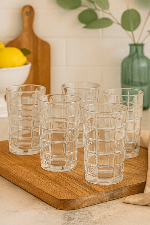 Conjunto de 6 Copos Long Drink Linha Drinkware Crisp 380 ml