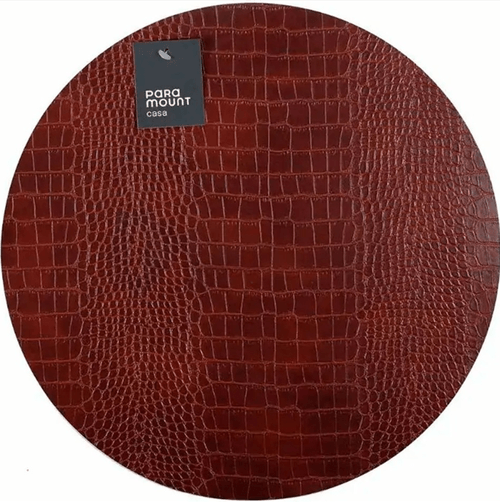 Jogo Americano Premium Croco Mocca