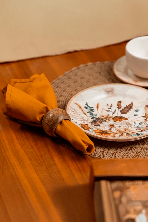 Conjunto de Guardanapos Home em Algodão 4 Peças
