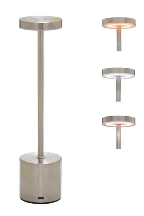 Luminária de Mesa Led 3 Tons Touch