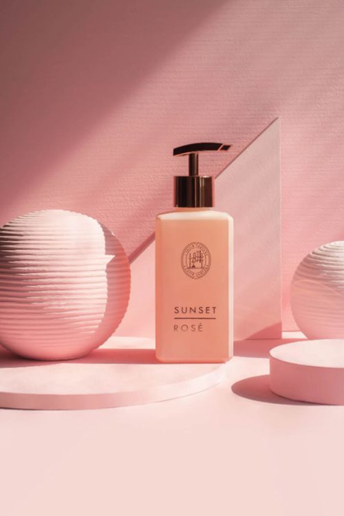Porta Sabonete Liquido Sunset em Vidro 250Ml