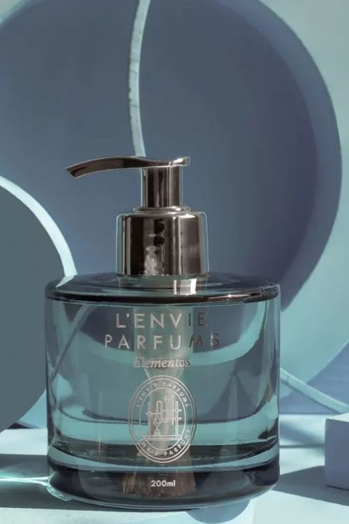 Porta Sabonete Liquido Lenvie Musgo de Carvalho 200ml