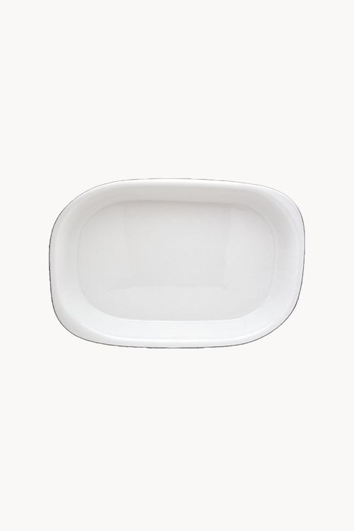 Forma Funda Refratário em Porcelana Tamanho G