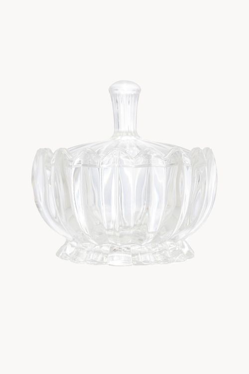 Bomboniere em Cristal com Tampa