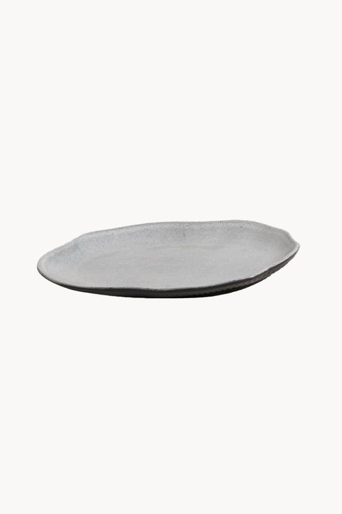 Travessa Oval Rasa Bio Dust em Stoneware