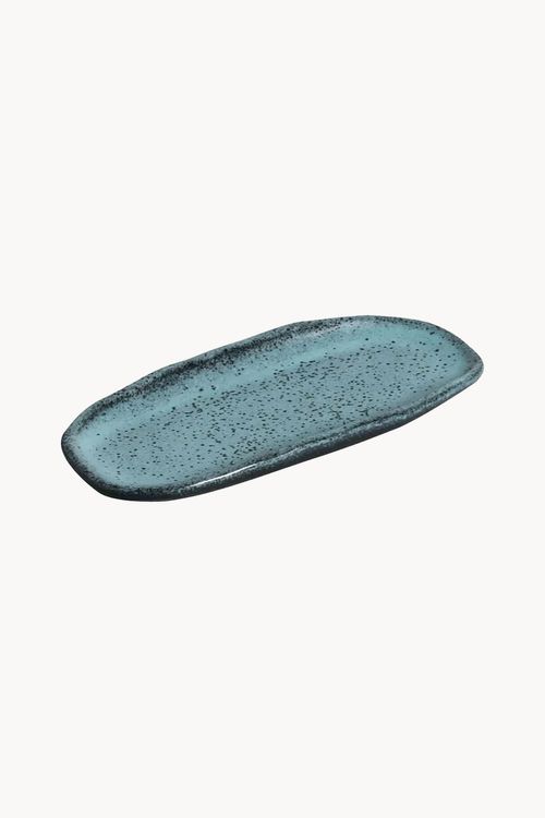 Travessa Rasa Orgânico Breeze em Stoneware
