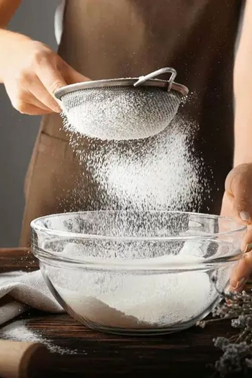 Peneira Luxo em Aço Inox tamanho P