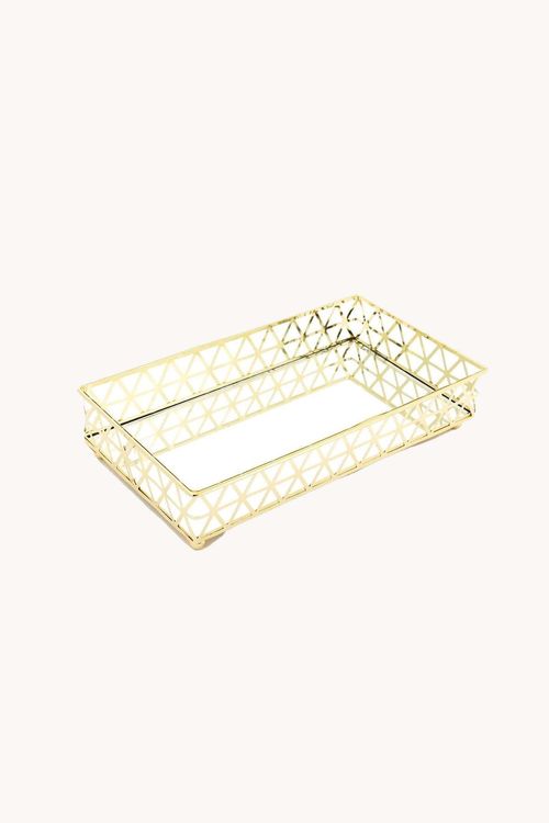 Bandeja Decorativa em Metal