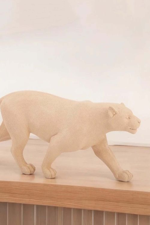 Leopardo Decorativo em Poliresina