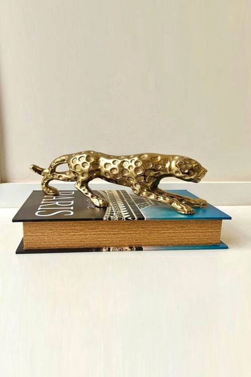 Pantera  Decorativa em Alumínio