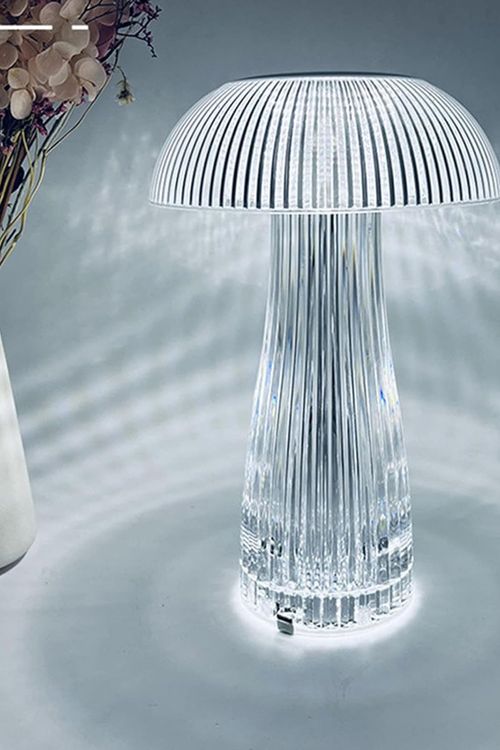 Luminária de Mesa Transparente