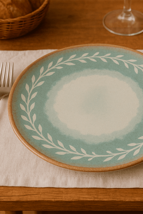 Prato Raso Coup Stoneware New Mediterrâneo